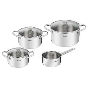 Tefal Cook Eat, 16/20/24 cm, 7 vnt. - Puodų ir keptuvių rinkinys
