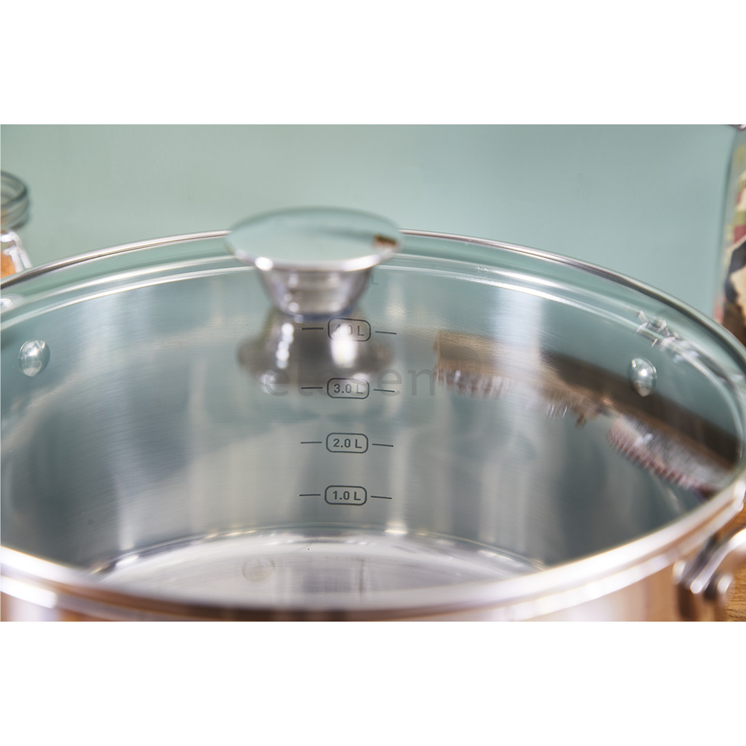 Tefal Cook Eat, 16/20/24 cm, 7 vnt. - Puodų ir keptuvių rinkinys