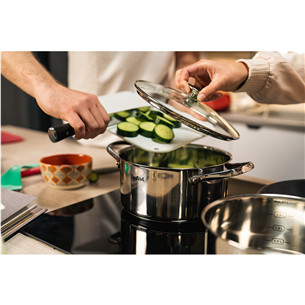 Tefal Cook Eat, 16/20/24 cm, 7 vnt. - Puodų ir keptuvių rinkinys