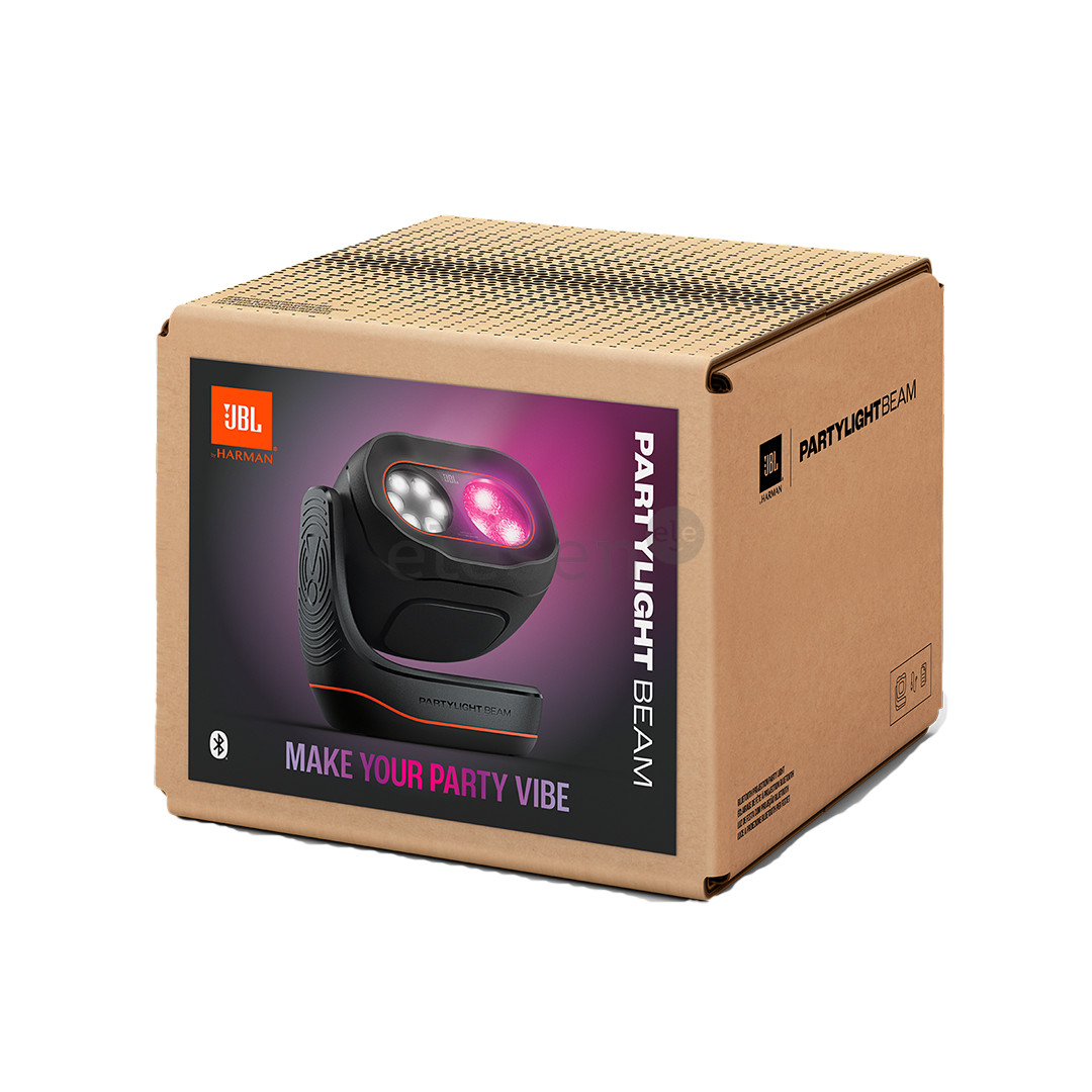 JBL Party Light Beam, черный - Светодиодный проектор для вечеринок