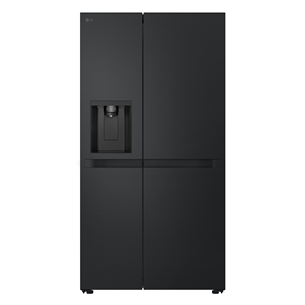SBS šaldytuvas  LG, Water & Ice Dispenser, 641 l, aukštis 179 cm, juodas   Prekė-GSLC41EPPE.AEPQEUR GSLC41EPPE.AEPQEUR