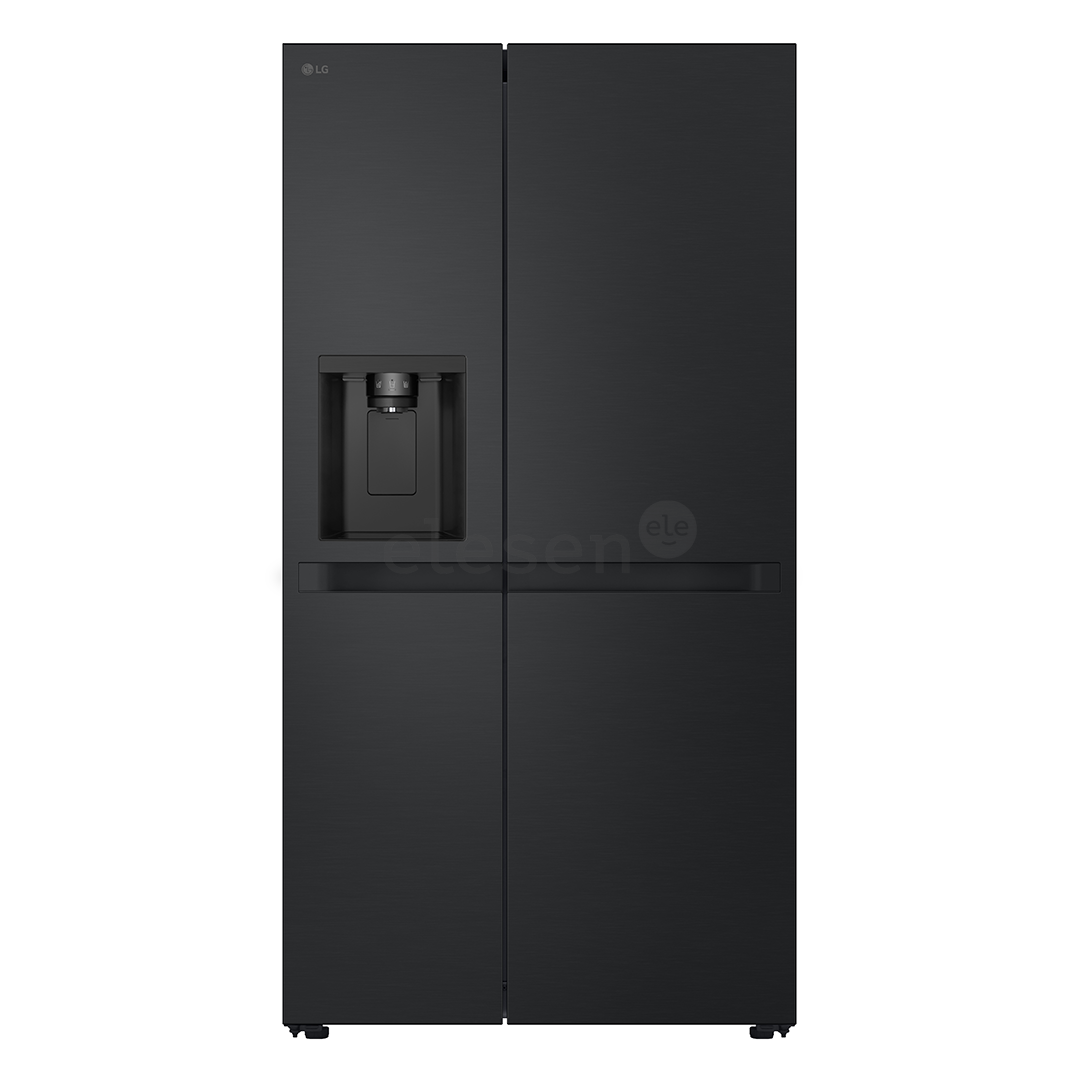 SBS šaldytuvas  LG, Water & Ice Dispenser, 641 l, aukštis 179 cm, juodas   Prekė-GSLC41EPPE.AEPQEUR