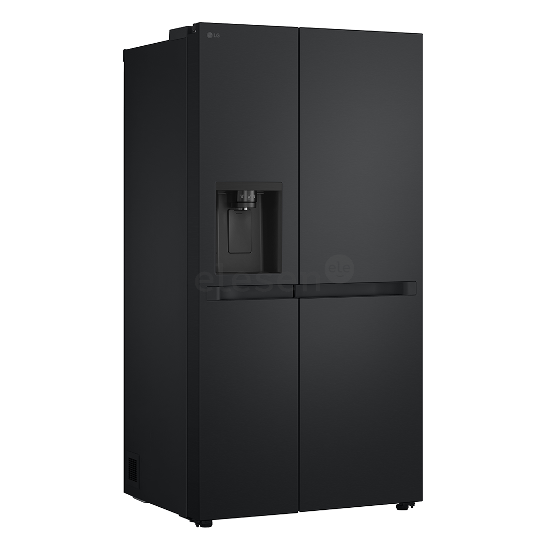 SBS šaldytuvas  LG, Water & Ice Dispenser, 641 l, aukštis 179 cm, juodas   Prekė-GSLC41EPPE.AEPQEUR