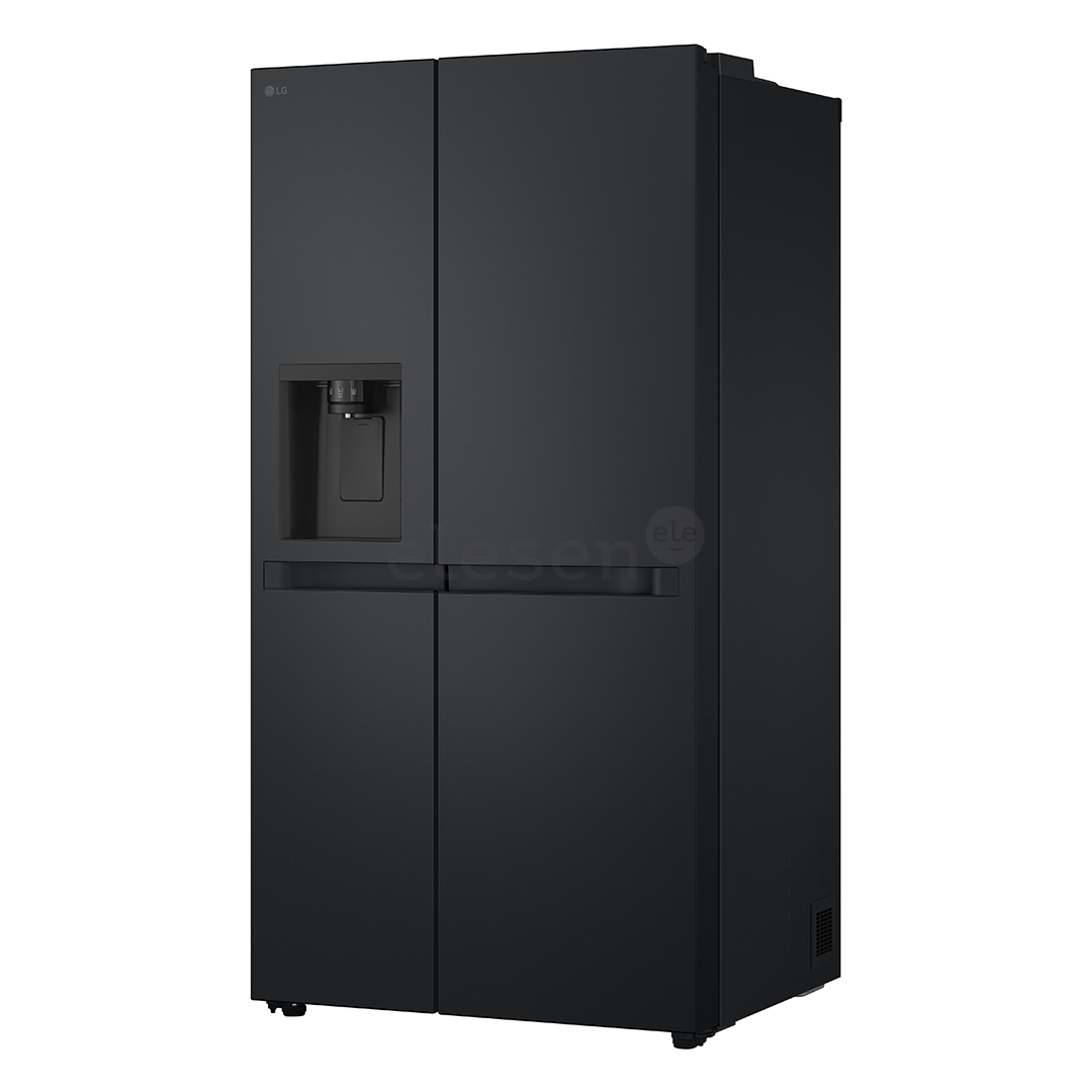 SBS šaldytuvas  LG, Water & Ice Dispenser, 641 l, aukštis 179 cm, juodas   Prekė-GSLC41EPPE.AEPQEUR