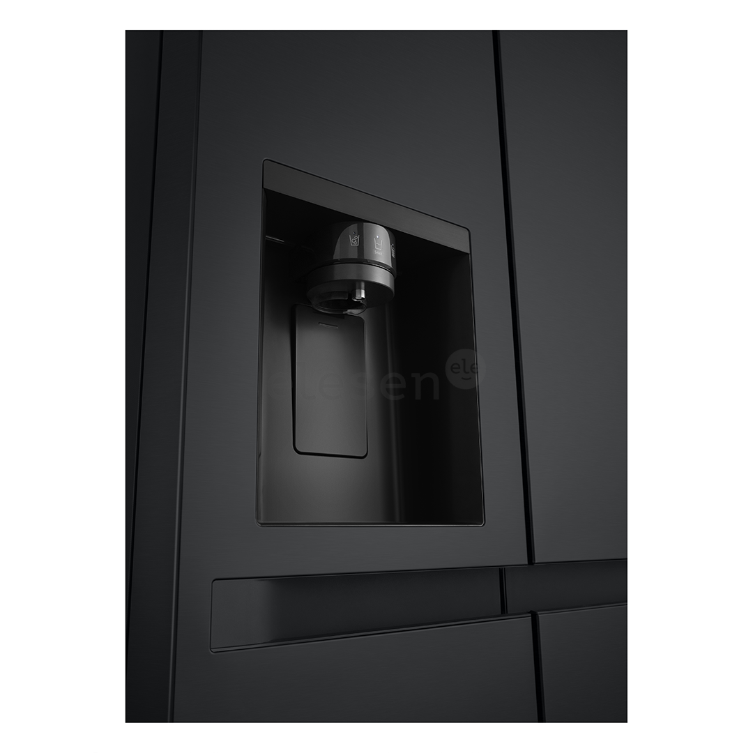 SBS šaldytuvas  LG, Water & Ice Dispenser, 641 l, aukštis 179 cm, juodas   Prekė-GSLC41EPPE.AEPQEUR