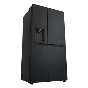 SBS šaldytuvas  LG, Water & Ice Dispenser, 641 l, aukštis 179 cm, juodas   Prekė-GSLC41EPPE.AEPQEUR