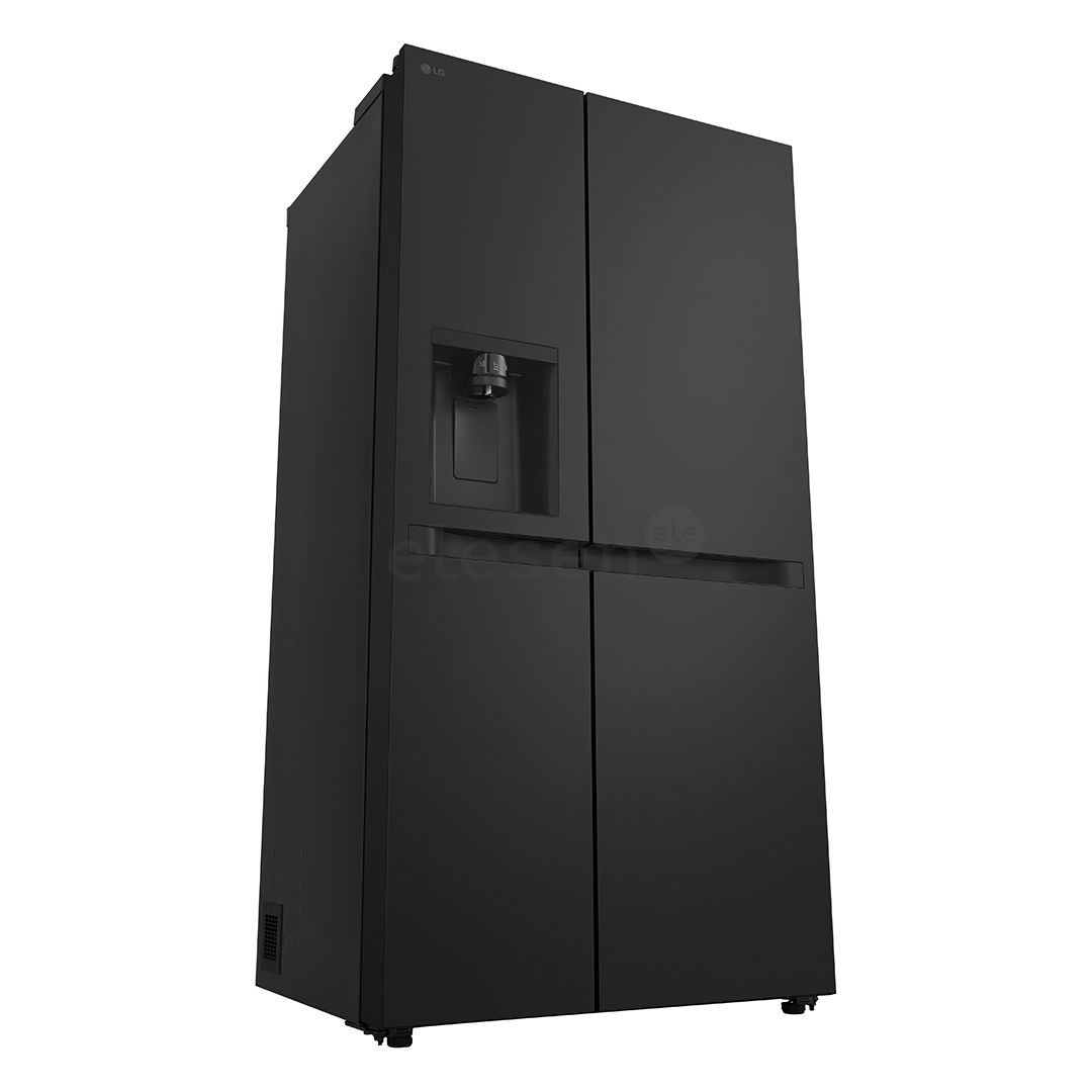 SBS šaldytuvas  LG, Water & Ice Dispenser, 641 l, aukštis 179 cm, juodas   Prekė-GSLC41EPPE.AEPQEUR