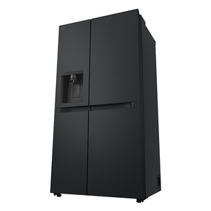 SBS šaldytuvas  LG, Water & Ice Dispenser, 641 l, aukštis 179 cm, juodas   Prekė-GSLC41EPPE.AEPQEUR