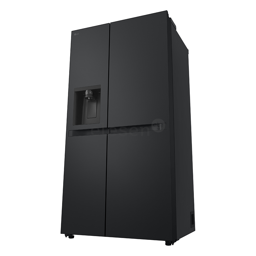 SBS šaldytuvas  LG, Water & Ice Dispenser, 641 l, aukštis 179 cm, juodas   Prekė-GSLC41EPPE.AEPQEUR