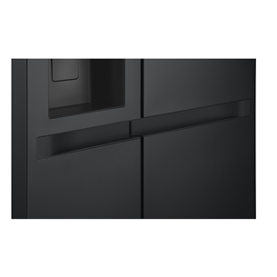 SBS šaldytuvas  LG, Water & Ice Dispenser, 641 l, aukštis 179 cm, juodas   Prekė-GSLC41EPPE.AEPQEUR