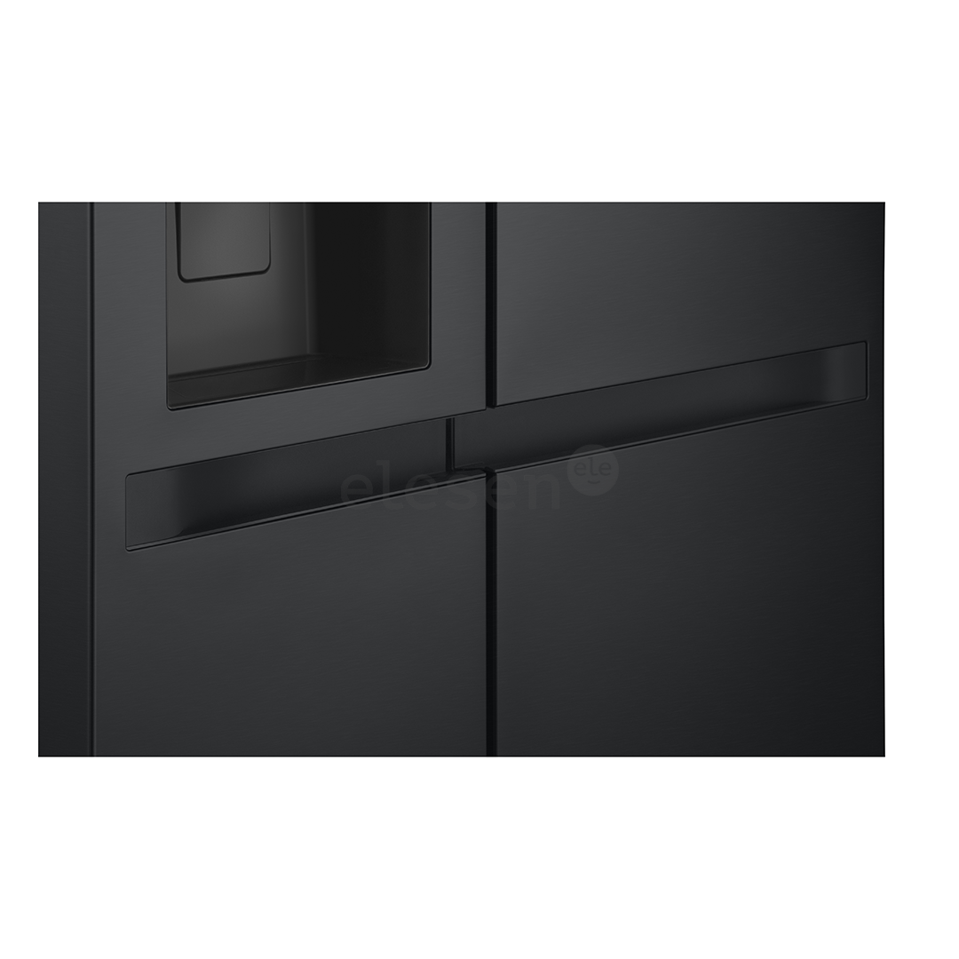 SBS šaldytuvas  LG, Water & Ice Dispenser, 641 l, aukštis 179 cm, juodas   Prekė-GSLC41EPPE.AEPQEUR