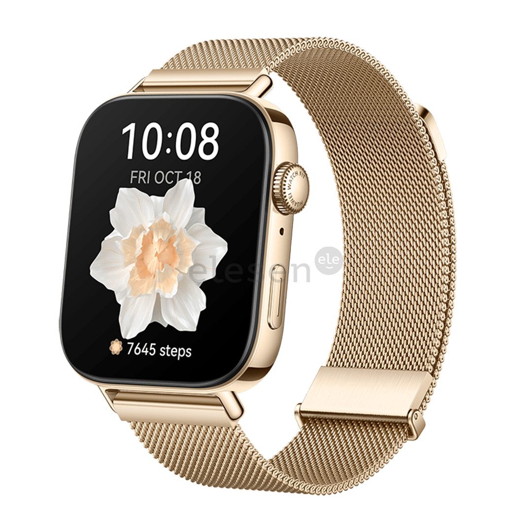 Huawei Watch Fit 3, metal, milanese - Smartwatch