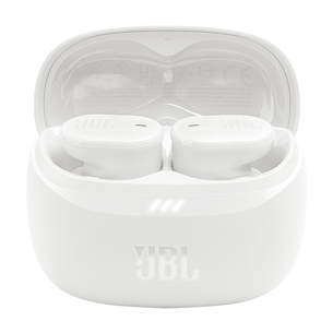 JBL Tune Buds 2, baltos - Belaidės ausinės
