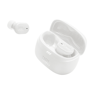 JBL Tune Buds 2, baltos - Belaidės ausinės