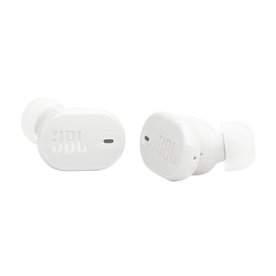 JBL Tune Buds 2, baltos - Belaidės ausinės