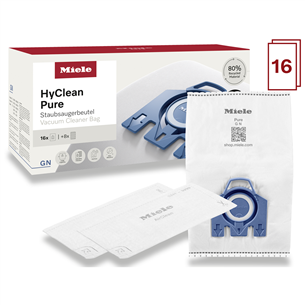 Dulkių siurblių maišeliai Miele GN HyClean 3D XXL, 10408410 10408410
