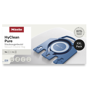 Dulkių siurblių maišeliai Miele GN HyClean 3D XXL, 10408410