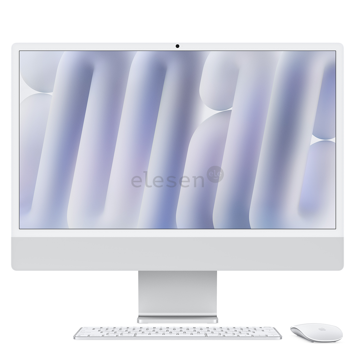 Apple iMac 24" (2024), M4 10C/10C, 16 GB, 256 GB, SWE, silver - All-in-one PC
