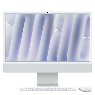 Kompiuteris   Apple iMac 24" (2024), M4 8C/8C, 16 GB, 256 GB, RUS, silver   Prekė–MWUC3RU/A MWUC3RU/A