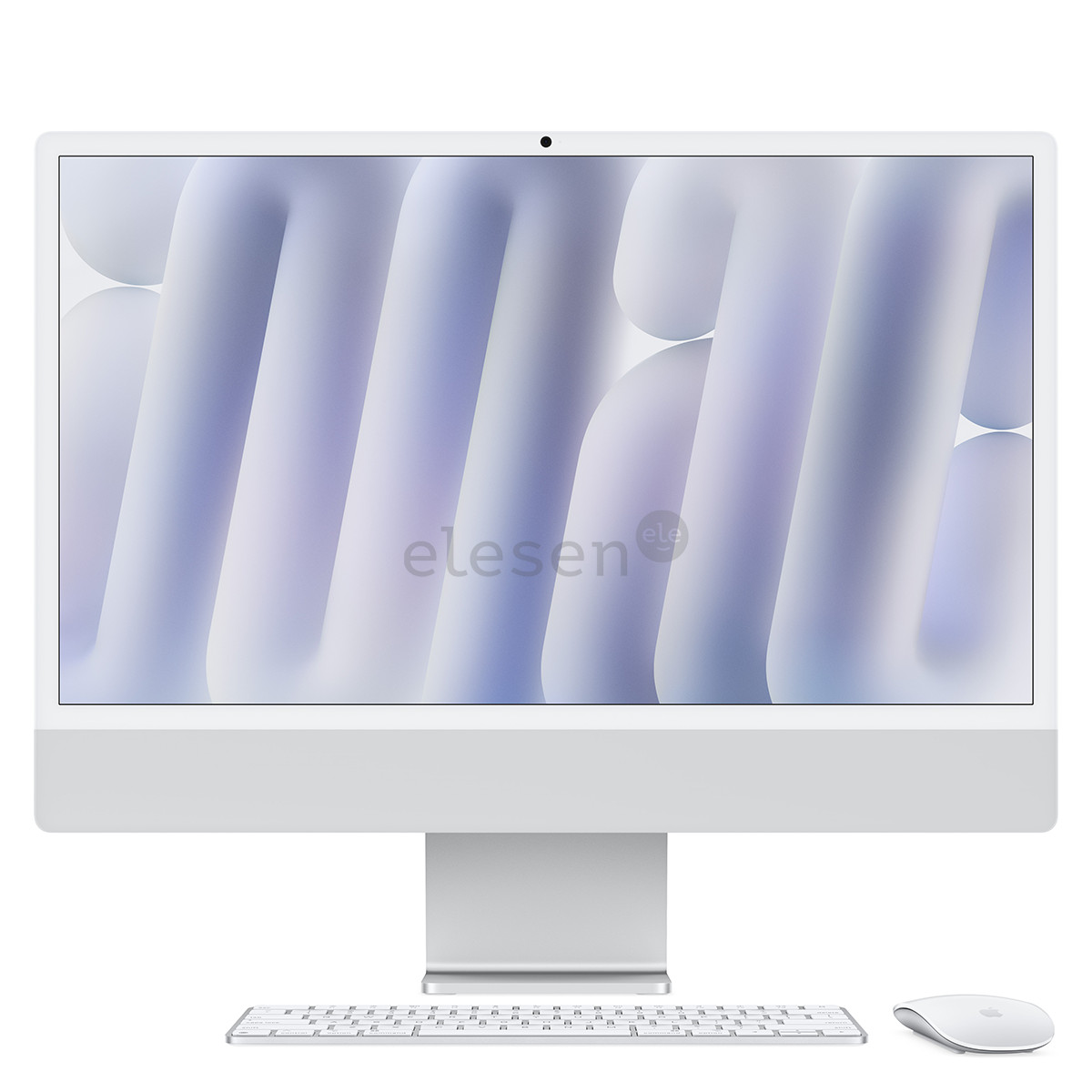 Kompiuteris   Apple iMac 24" (2024), M4 8C/8C, 16 GB, 256 GB, RUS, silver   Prekė–MWUC3RU/A
