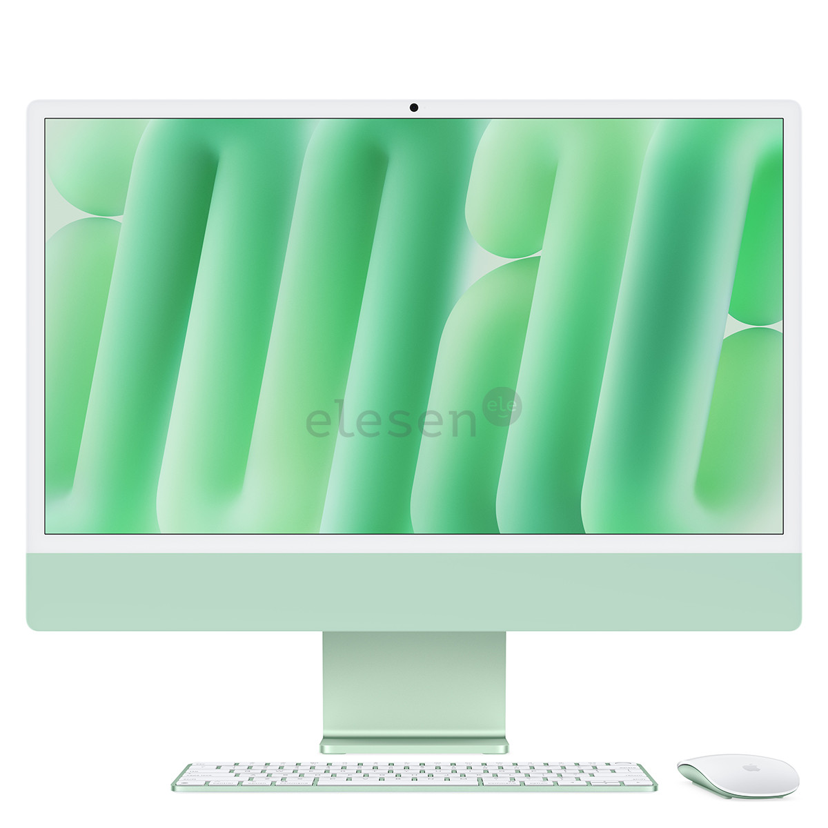 Apple iMac 24" (2024), M4 10C/10C, 16 ГБ, 256 ГБ, RUS, зеленый - Настольный компьютер "все в одном" MWUY3RU/A