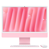 Kompiuteris Apple iMac 24" (2024), M4 10C/10C, 16 GB, 256 GB, ENG, pink Prekė–MWV43ZE/A