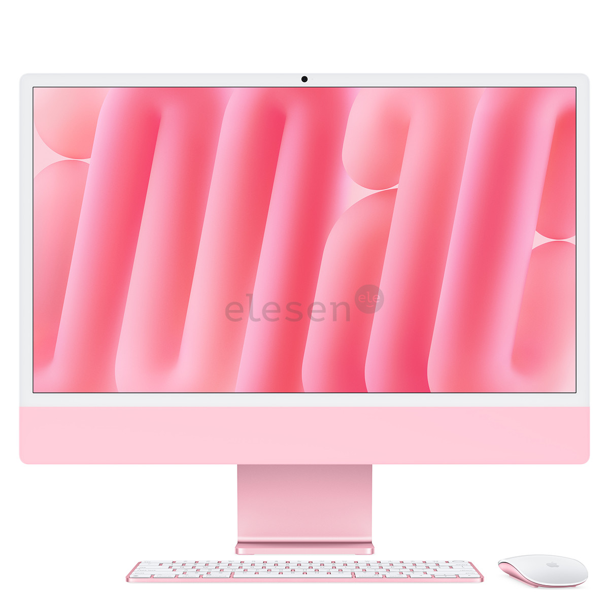 Kompiuteris  Apple iMac 24" (2024), M4 10C/10C, ​​16 GB, 256 GB, ENG, pink   Prekė–MWV43ZE/A