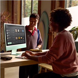 Kompiuteris  Apple iMac 24" (2024), M4 10C/10C, ​​16 GB, 256 GB, ENG, pink   Prekė–MWV43ZE/A