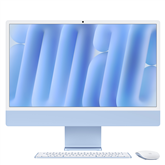 Apple iMac 24" (2024), M4 8C/8C, 16 GB, 256 GB, RUS, blue - All-in-one PC