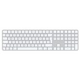 Magic Keyboard with Touch ID and Numeric Keypad, ENG, белый - Беспроводная клавиатура