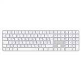 Magic Keyboard with Touch ID and Numeric Keypad, RUS, white - Wireless keyboard