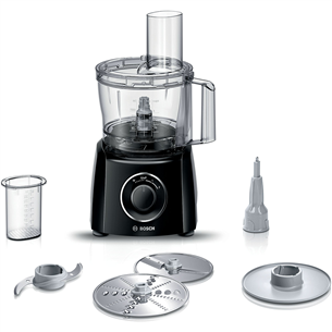 Bosch MultiTalent 3, juodas - Virtuvės kombainas MCM3101B