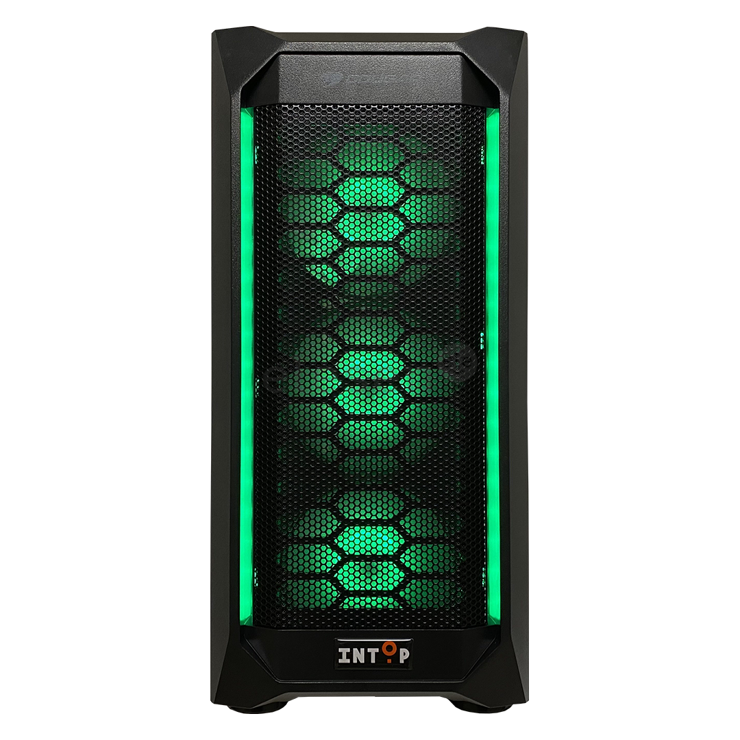 Intop Gaming ER607146, Ryzen 5, 16 GB, 512 GB, RTX3050, juodas – Stacionarus kompiuteris