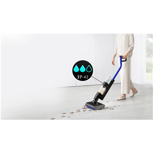 Dyson WashG1, matinė juoda/mėlyna - Dulkių siurblys