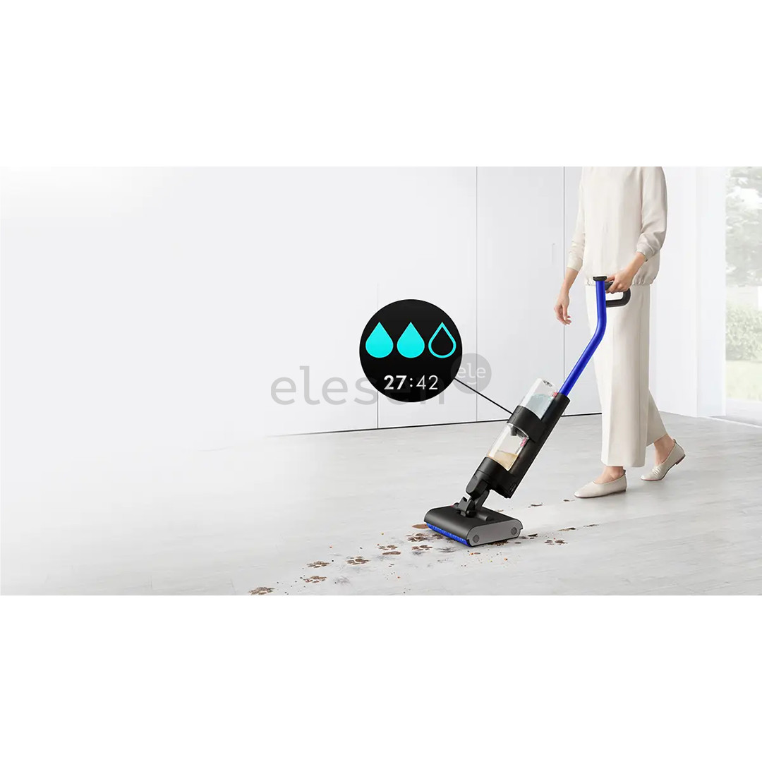 Dyson WashG1, matte black/ultra blue - Cordless Hard Floor Cleaner