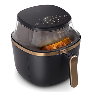 Philips 3000 Series, 4.2 L, 1400 W, juoda - Oro gruzdintuvė NA322/00