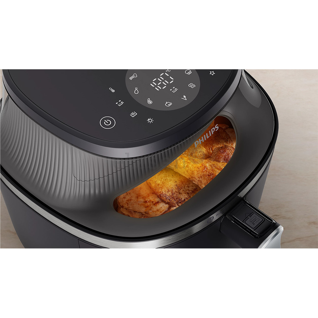Philips 3000 Series, 4.2 L, 1400 W, black - Airfryer