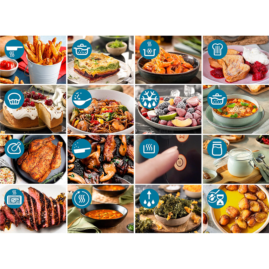 Philips 3000 Series, 4.2 L, 1400 W, black - Airfryer