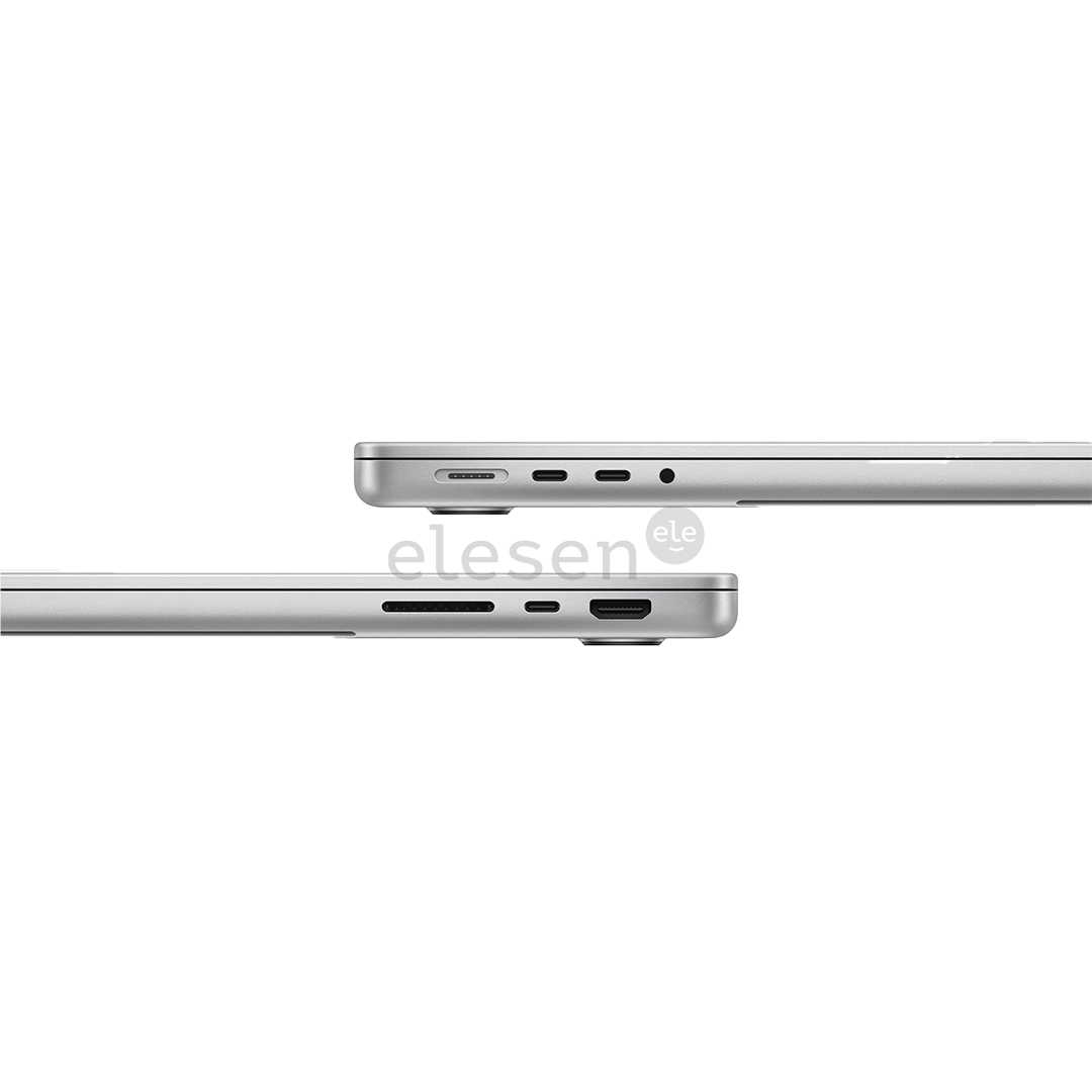 Apple MacBook Pro 14 (2024) M4, 10C/10C, 24 ГБ, 1 ТБ, SWE, серебристый - Ноутбук