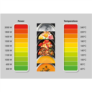 Hisense, 2000 W, black - Single Induction Cooking Plate