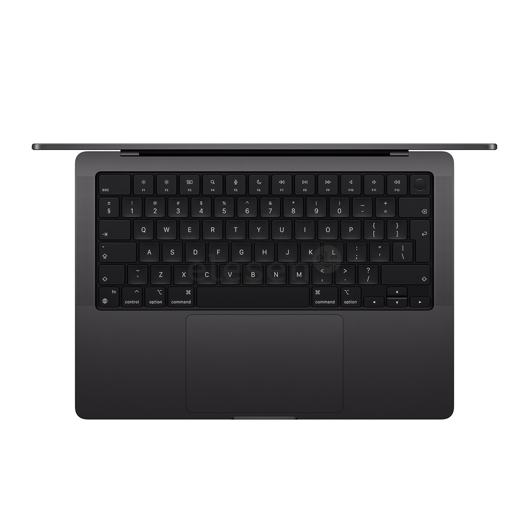 Apple MacBook Pro 14 (2024) M4 Pro, 12C/16C, 24 GB, 512 GB, SWE, space black - Notebook