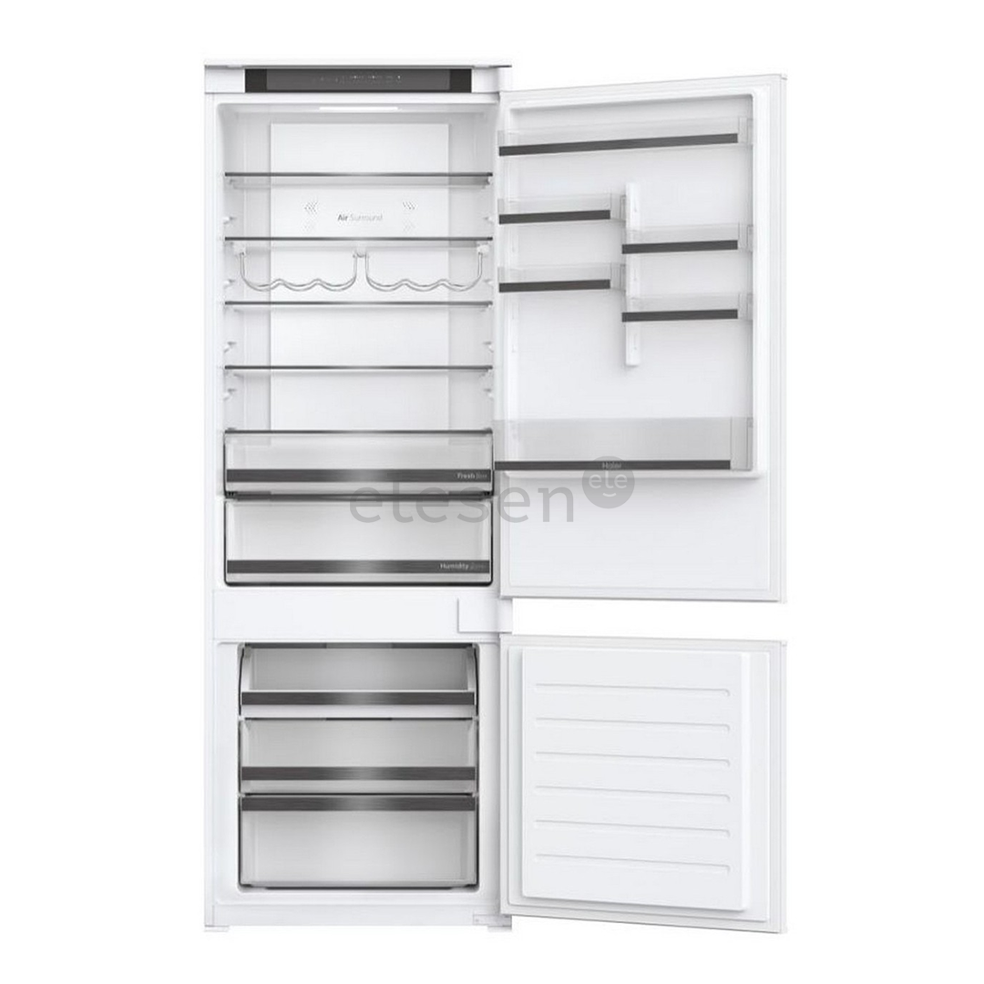 Haier, NoFrost, 364 L, aukštis 194 cm - Integruojamas šaldytuvas