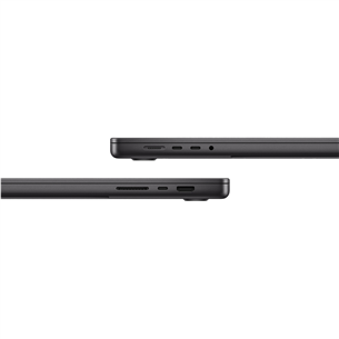 Apple MacBook Pro 16 (2024) M4 Pro, 14C/20C, 24 ГБ, 512 ГБ, SWE, черный - Ноутбук