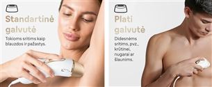 Braun Silk-expert Pro 5, baltas/auksinis - IPL Fotoepiliatorius Prekė - PL5052