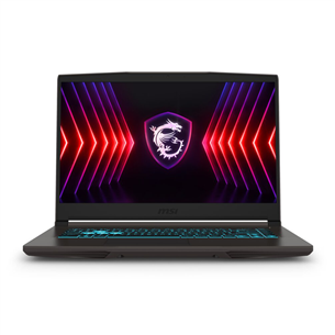 MSI Thin A15, 15,6'', 144 Hz, Ryzen 5, 16 GB, 512 GB, RTX 3050, ENG, pilkas – Nešiojamas kompiuteris THINA15-B7UC-004NL