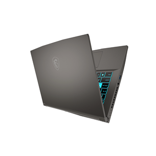 MSI Thin A15, 15,6'', 144 Hz, Ryzen 5, 16 GB, 512 GB, RTX 3050, ENG, cosmos gray - Notebook