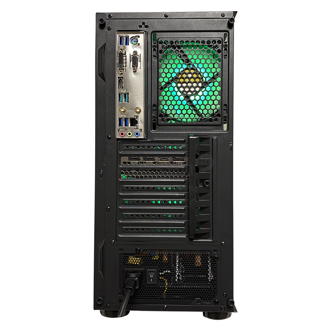 Intop Gaming ER017397, Ryzen 5, 16 GB, 1 TB, RTX4060, juodas – Stacionarus kompiuteris