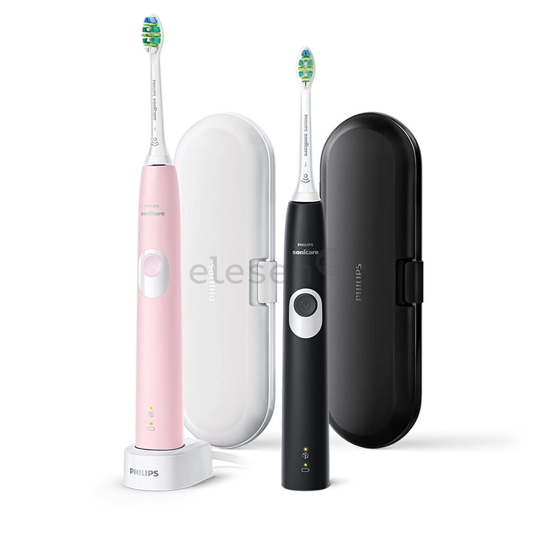 Philips ProtectiveClean 4300, black/pink - Electric toothbrush set