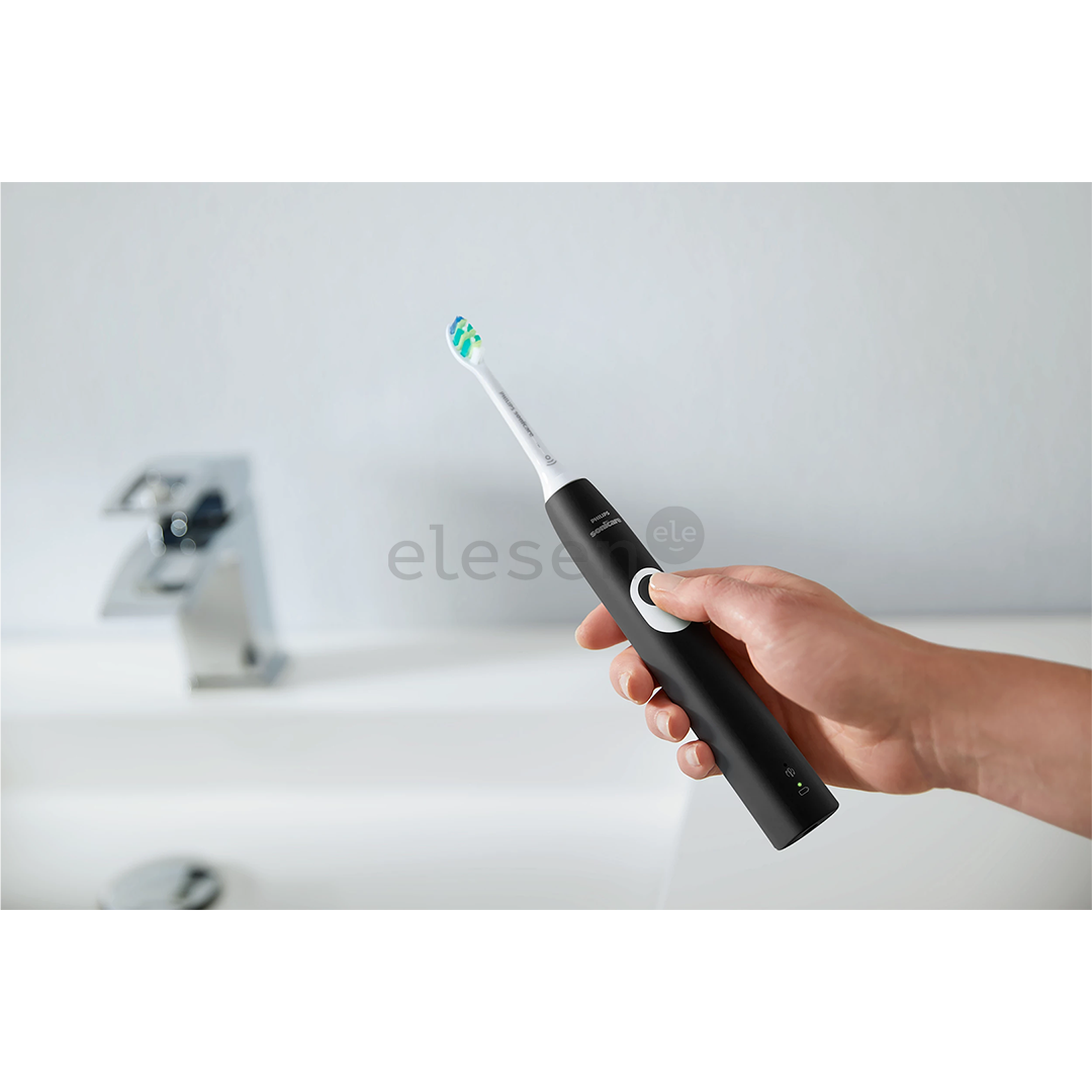 Philips ProtectiveClean 4300, black/pink - Electric toothbrush set