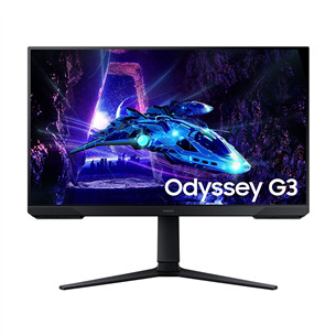 Samsung Odyssey G3, 27'', LED VA, 180 Hz, juodas - Monitorius LS27DG302EUXEN